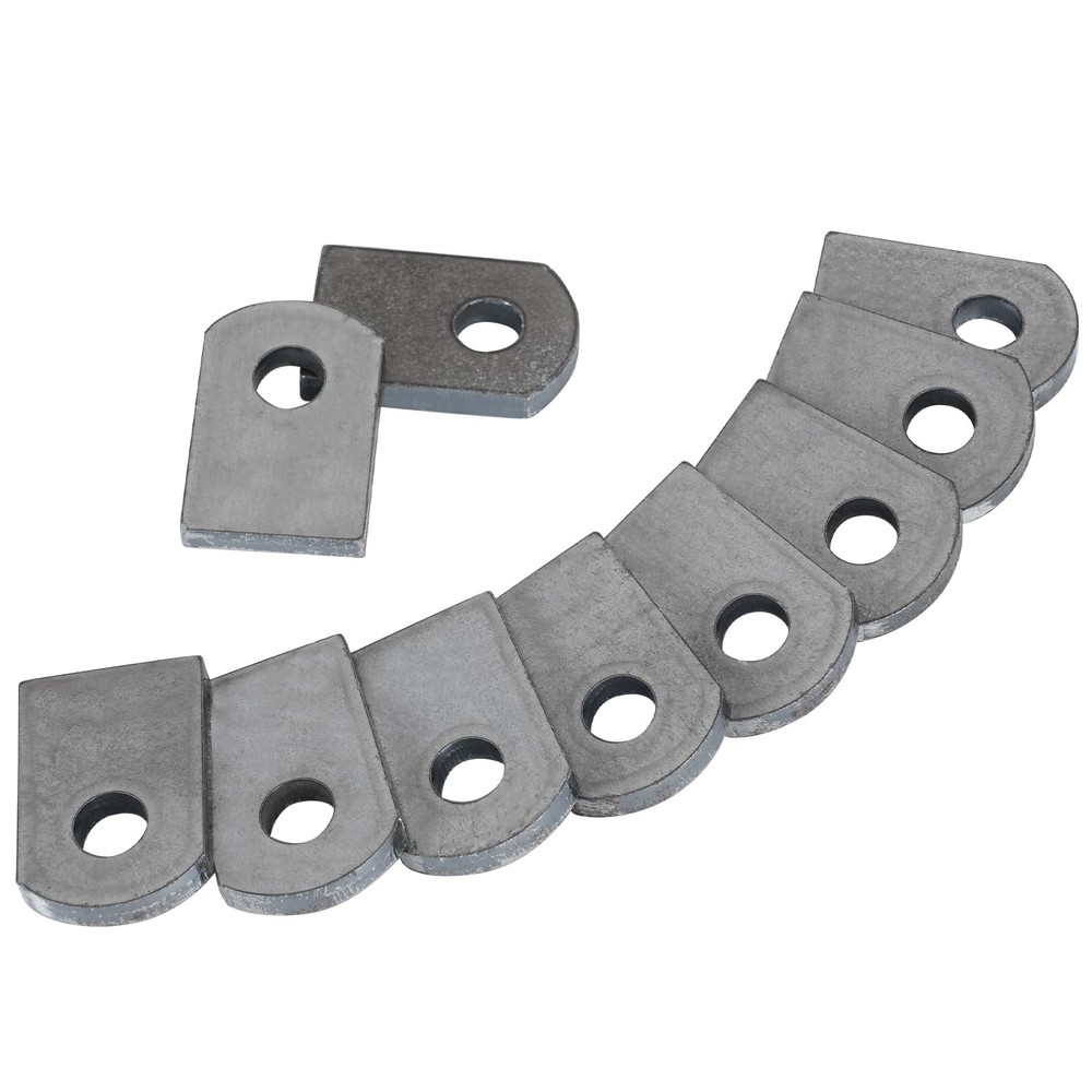 Weld on Tabs, Steel Shock Basic Tab, Flat Mount-Small 3/16" Thick