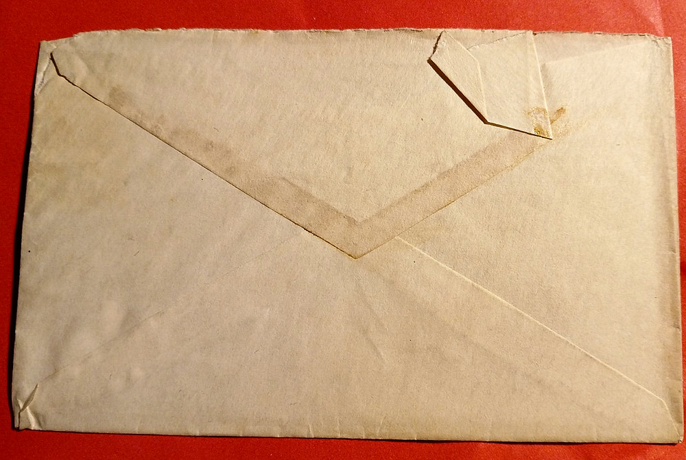 SCOTT # 210 - George Washington 2 Cent Stamp Cancelled on Envelope