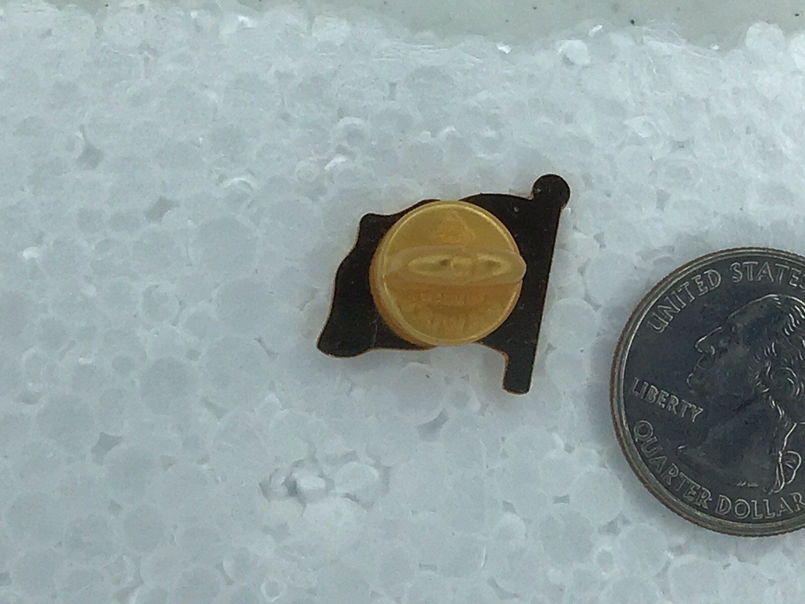 Puerto Rico Flag Pin Lapel Pinback, Used, Free Shipping