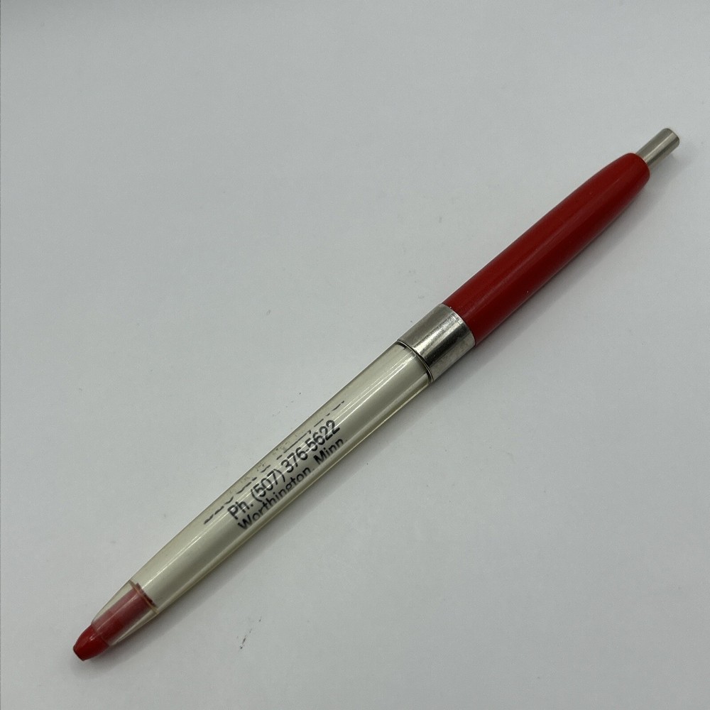 VTG Ballpoint Pen Worthington Block & Tile Minnesota