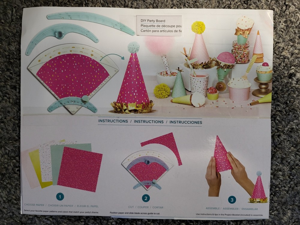 We R Memory Keepers DIY Party Board