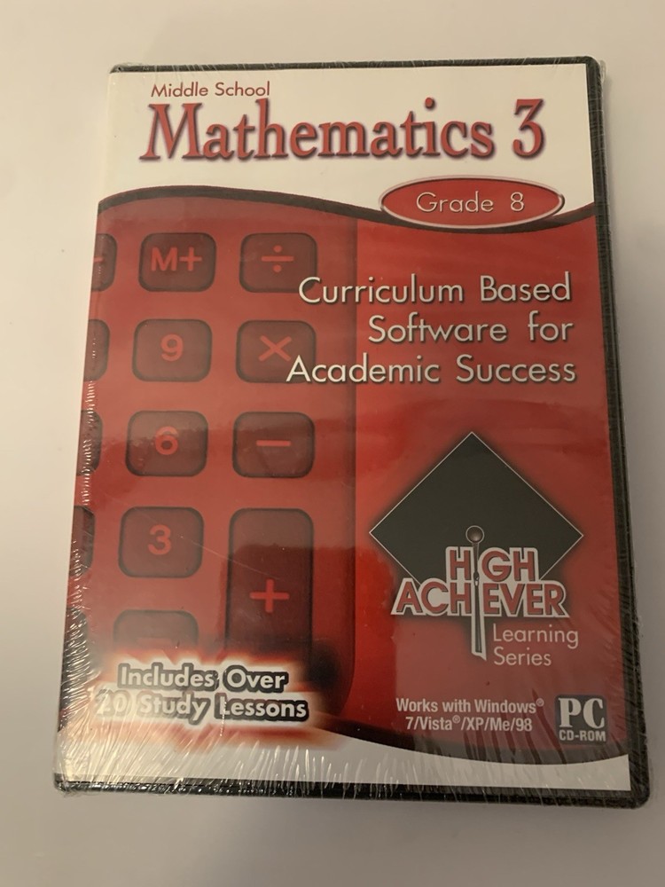 New Pc Treasures High Achiever Mathematics 3 Sealed