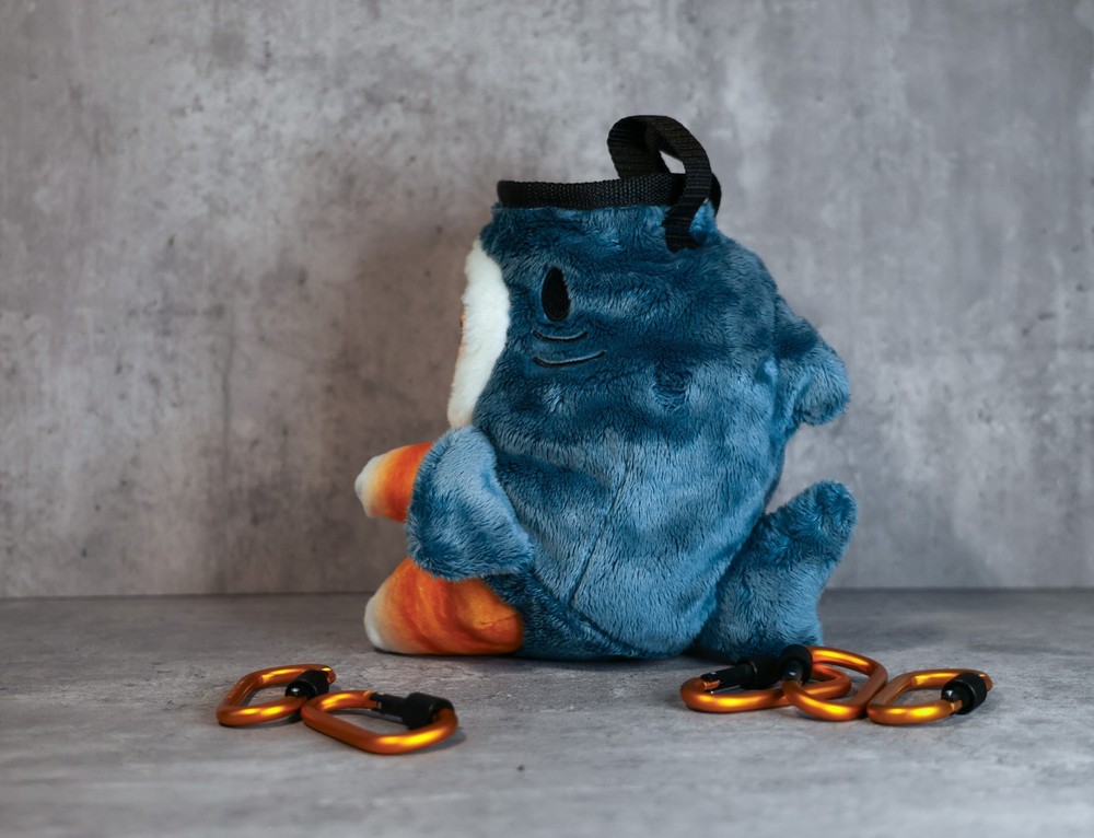 Plush chalk bag "Shark Kitty"