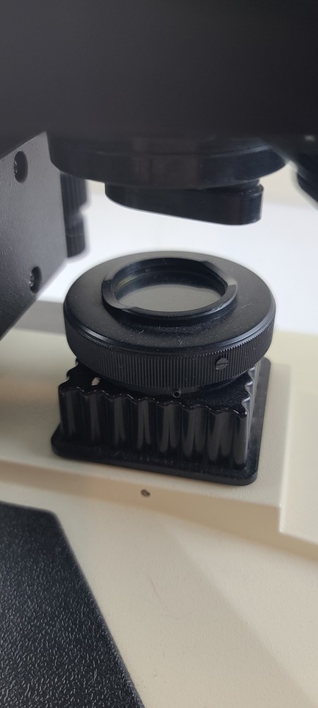 Fisher 12-561B Micromaster Microscope With Objectives