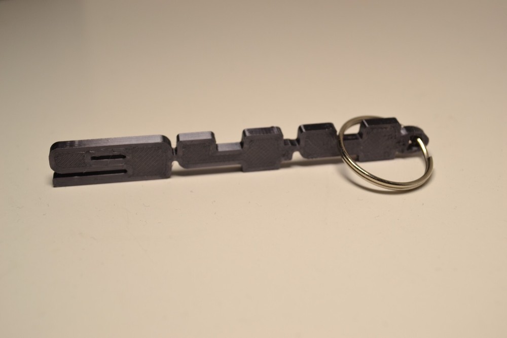 944 Porsche Keychain Plastic Fun Gift Novelty Logo