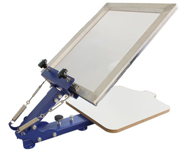 TECHTONGDA DIY 1 Station Single Color Table-Board Fixed Screen Machine New