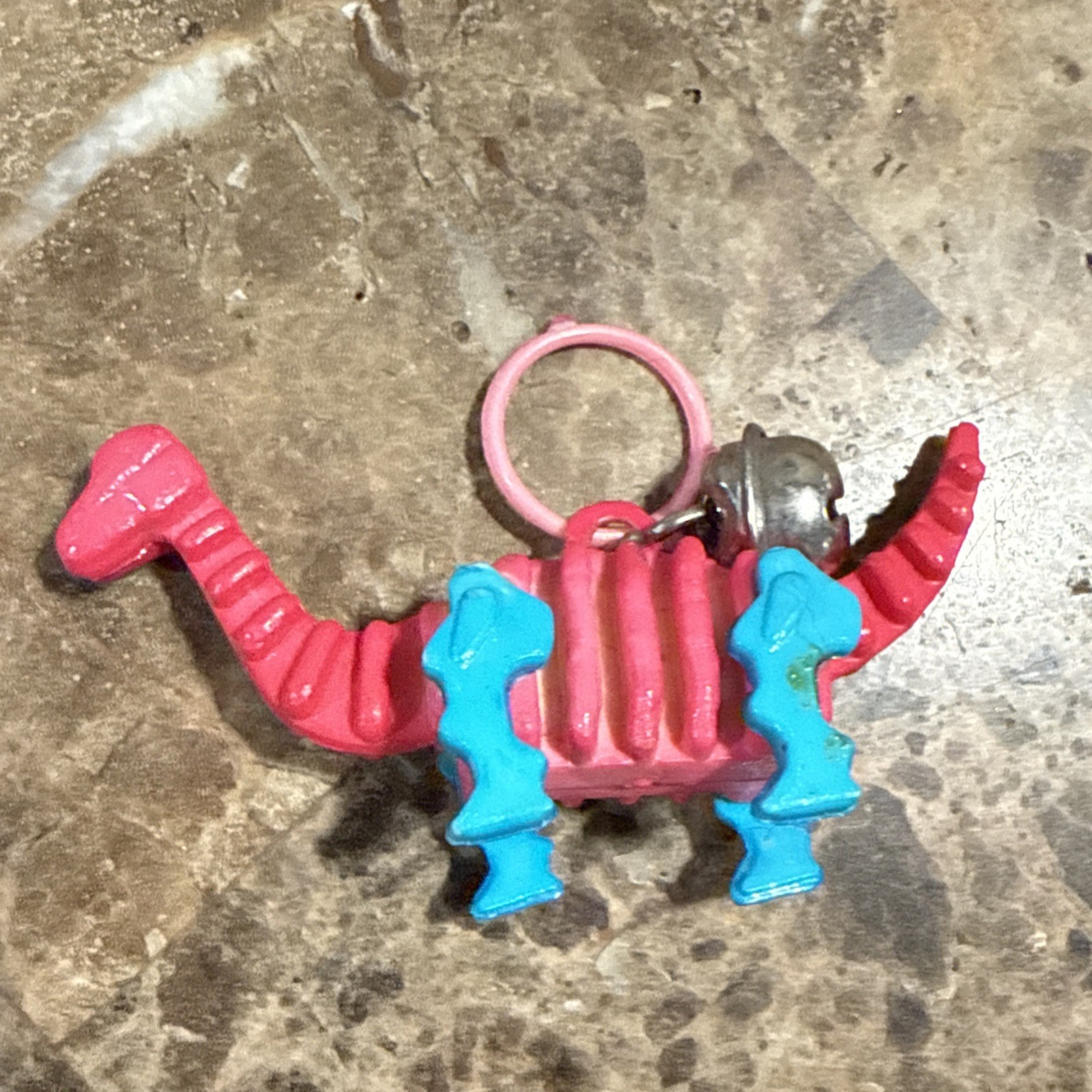 Vintage 1980's Plastic Clip On Bell Clip Charm Necklace Bracelet Charms Lot