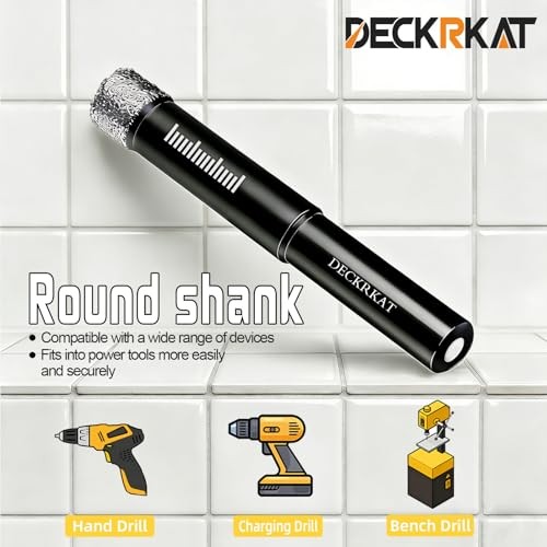 10-Piece Dry Diamond Drill Bits & 10 Piece Multi-Size (with TileDrill)