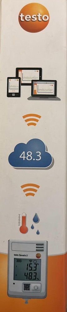 Wireless data logger/WiFi data logger. Testo Saveris 2-H1 -