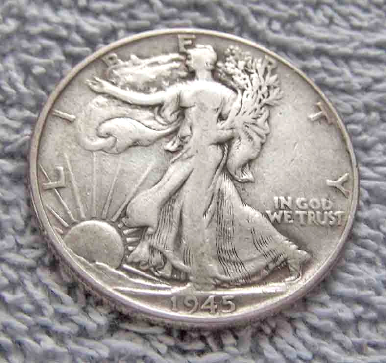 1945 Walking liberty Half Dollar #2