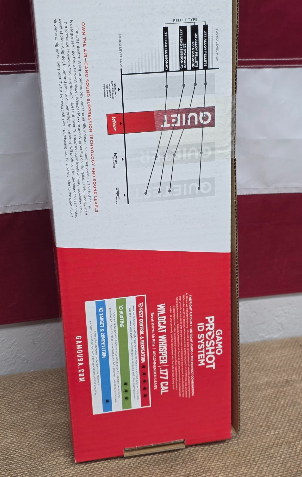 Gamo Wildcat Whisper .177 Cal Pellet w 4x32mm Scope Air Rifle - 6110067854