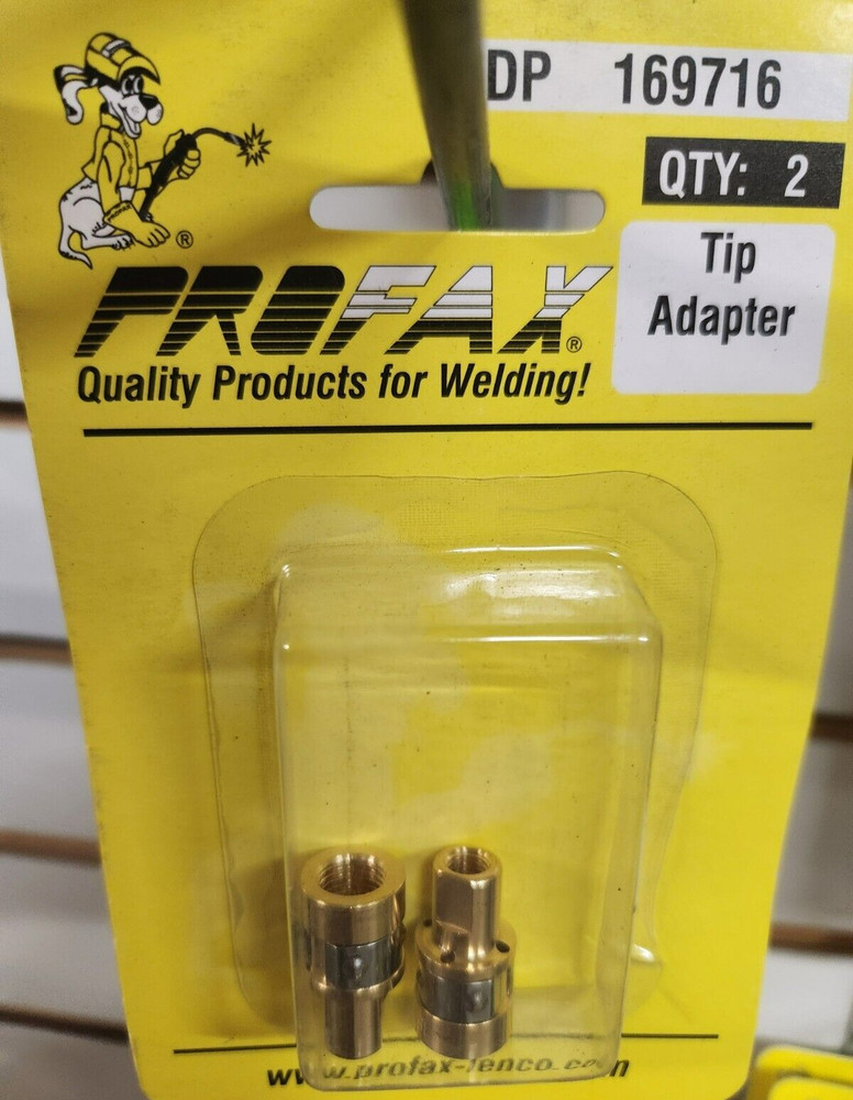 PROFAX 169716 TIP ADAPTER M15 MILLER STYLE, 2 PACK