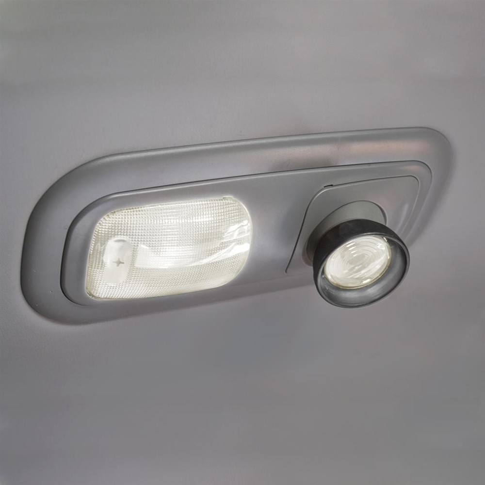 Rectangular Dome Light Lens and Round map Light Lens For 2006+ Peterbilt - Clear