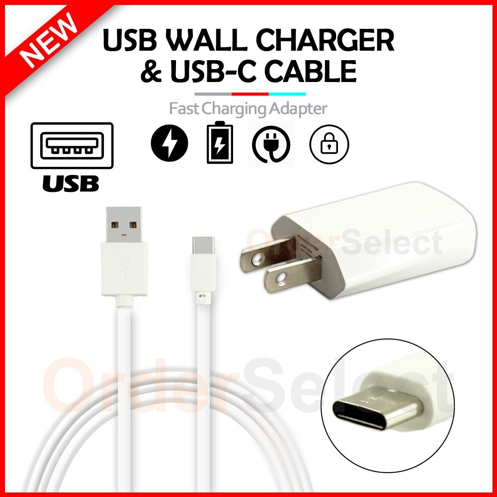 Micro USB Cable+Wall Charger Mini for Phone Samsung Galaxy A02/A02s / A03 / A03s
