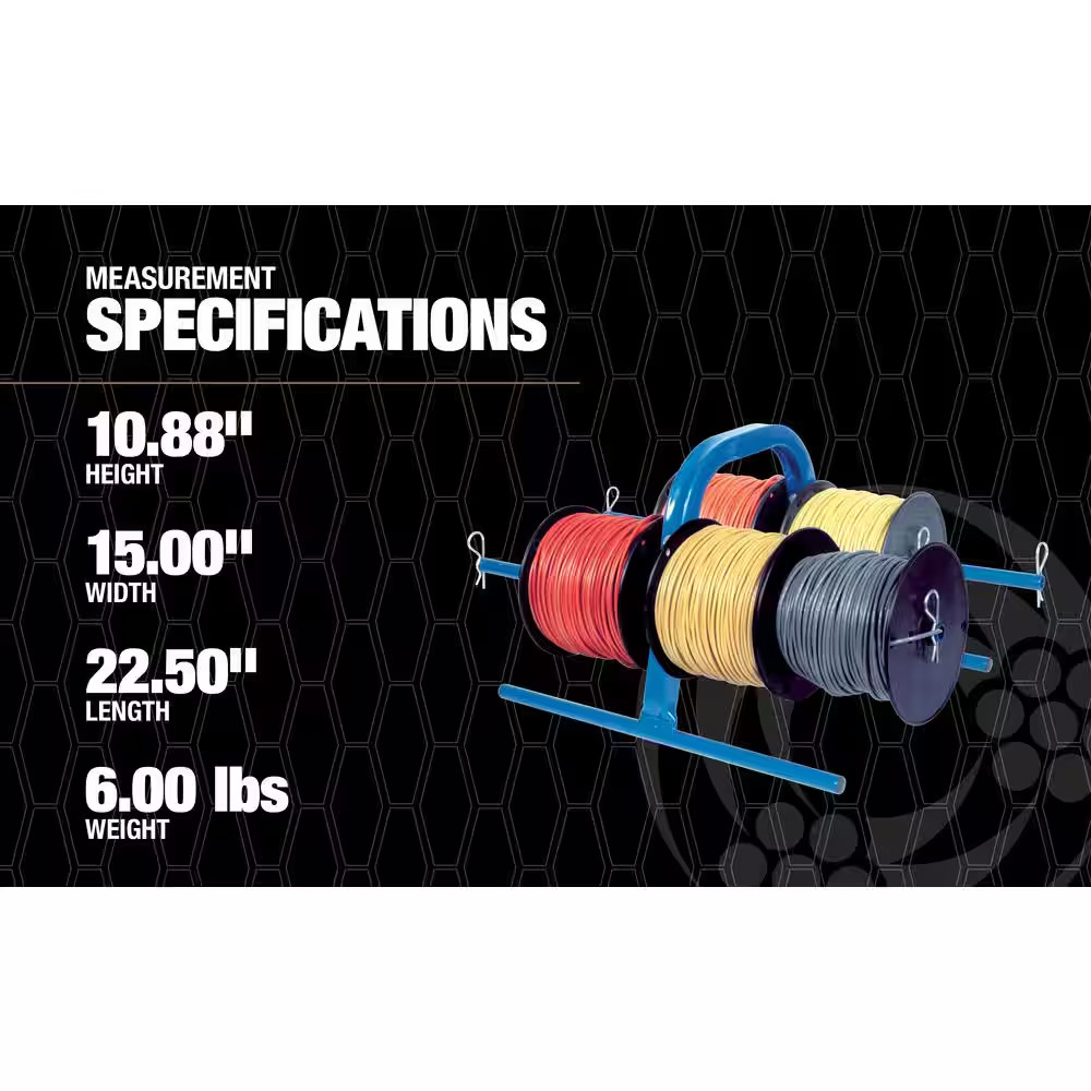 Wire Smart Hand Caddy for Spooled Wire