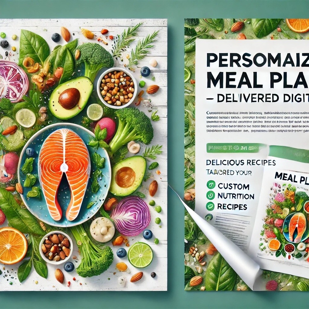 Personalized PDF Meal Plan | Custom Diet & Nutrition Guide