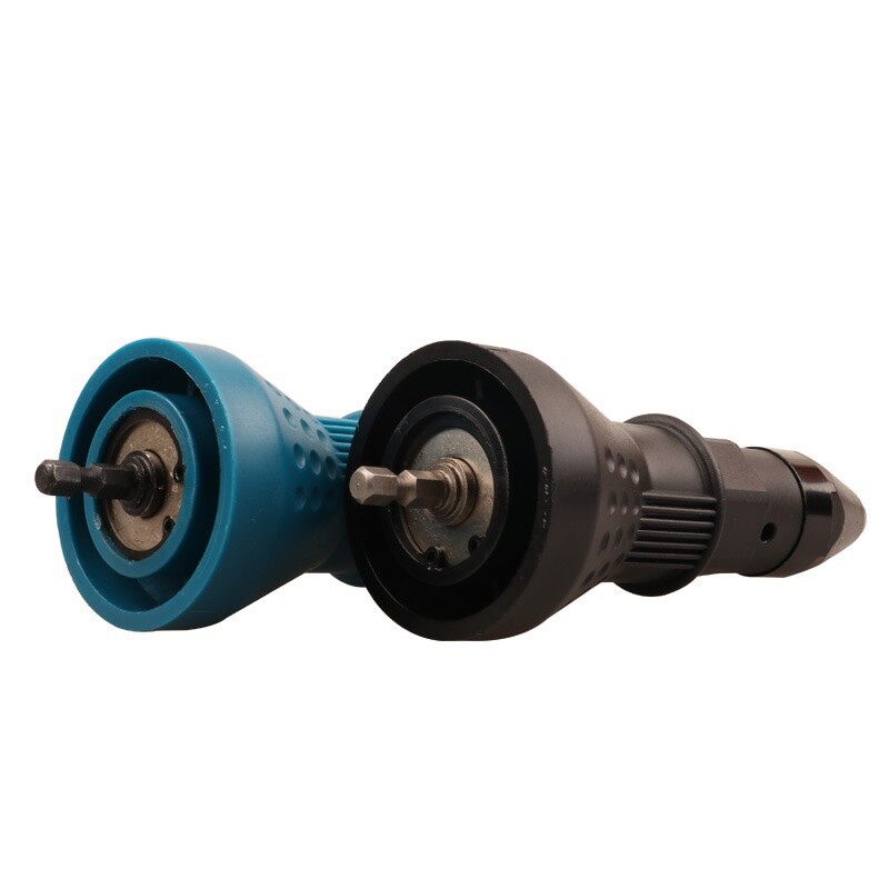 Electric Rivet Nut Gun Adaptor Insert Cordless Riveting Tool Power Drill Kit US
