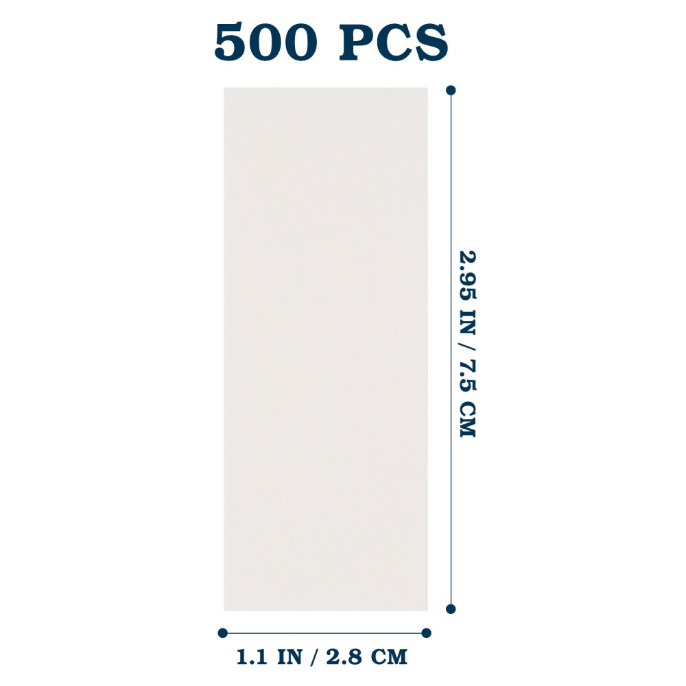 500X Chromatography Paper Strips Experiments Filter for Pigment Separation