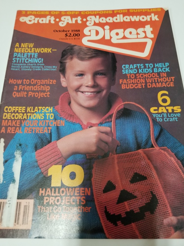 Craft art needlework digest 3 books item no 388