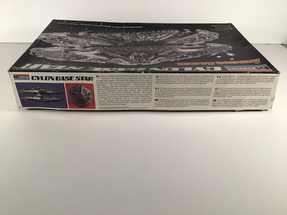 Battlestar Galactica Cylon Base Star Monogram Model Kit