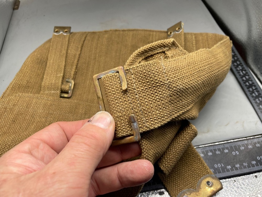 1908 Pattern Webbing Small Pack - Original WW1 Indian Army Issue