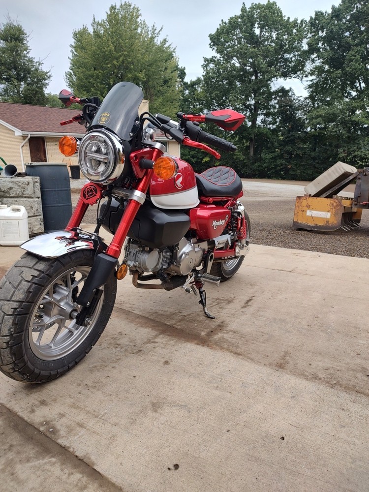 Side License Plate Relocation Tag Holder Bracket for HONDA Monkey 2019-current