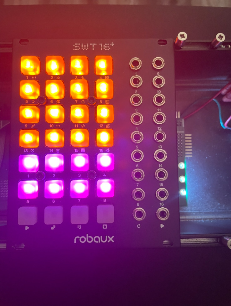 Robaux SWT16+ Eurorack | Modular Synthesizer | Sequencer | Trigger