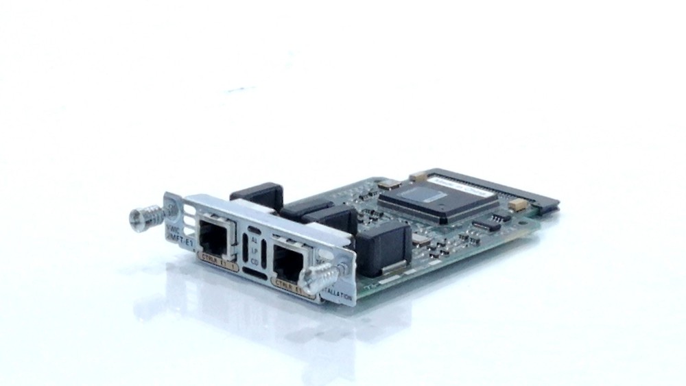 CISCO VWIC-2MFT-E1 2-PORT RJ-48 MULTIFLEX TRUNK - E1