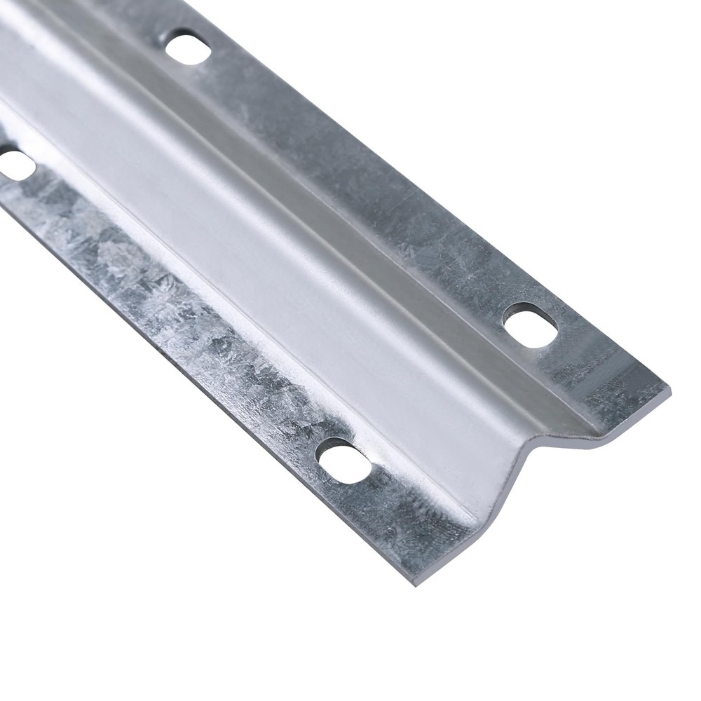 12FT Galvanized V Track for Sliding Doors & Gates - Strong & Durable
