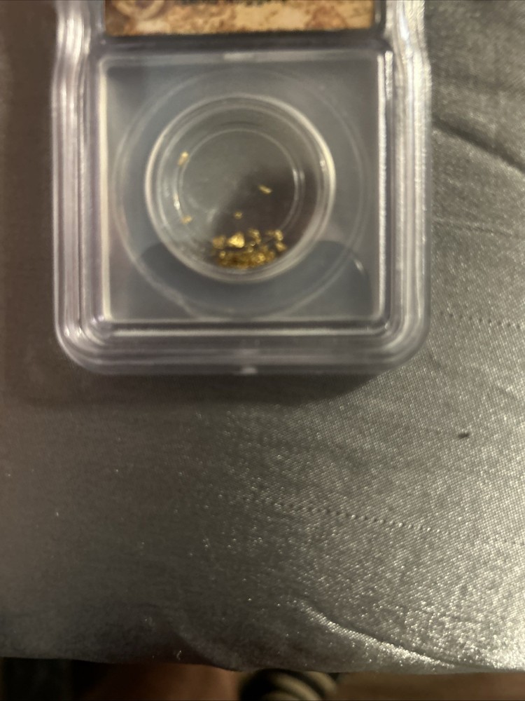 ICG Authentic Gold Nuggets .25 Grams