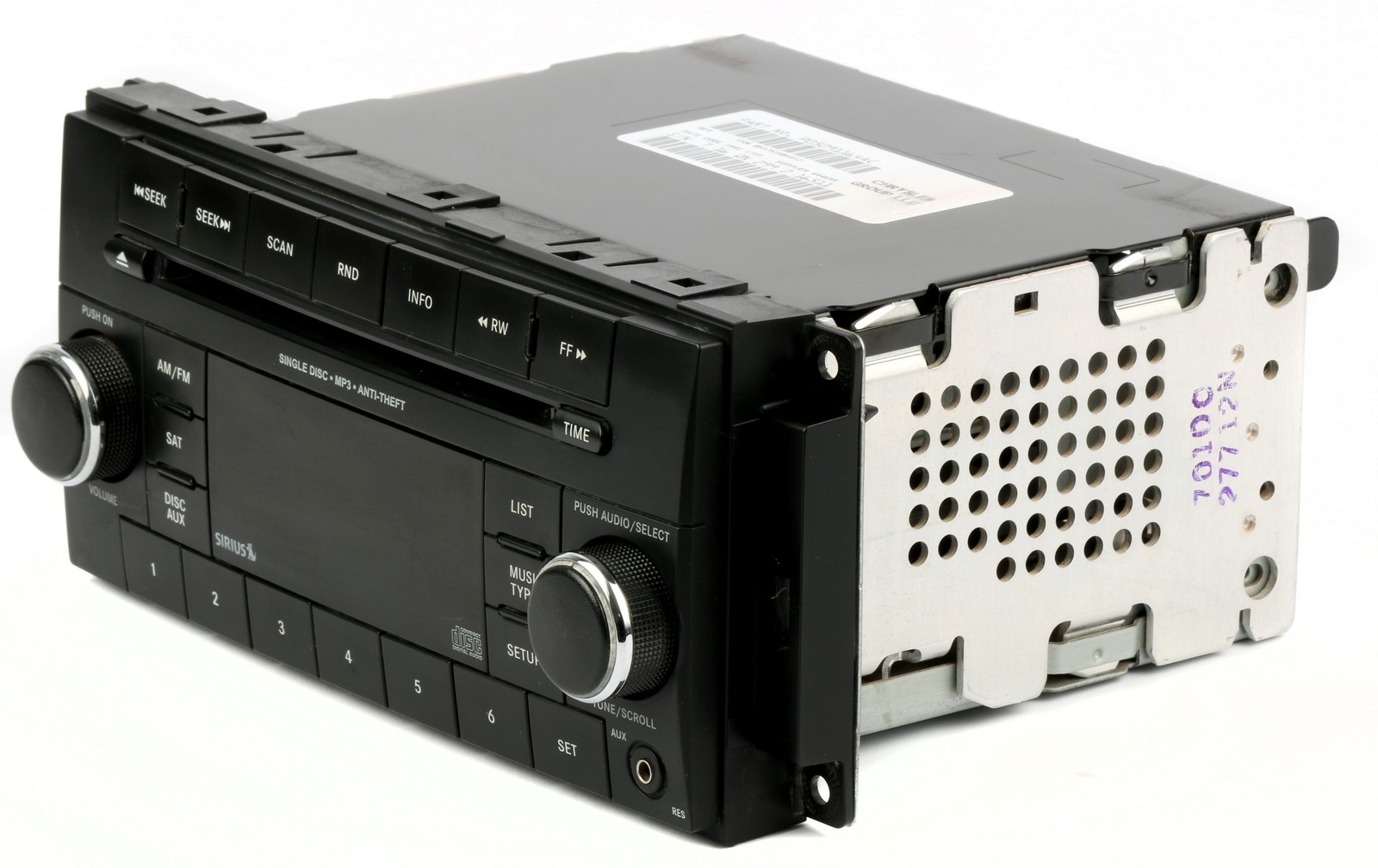 Remanufacture SERVICE for 2015-17 Jeep Wrangler Radio AM FM CD P05091164AC RES