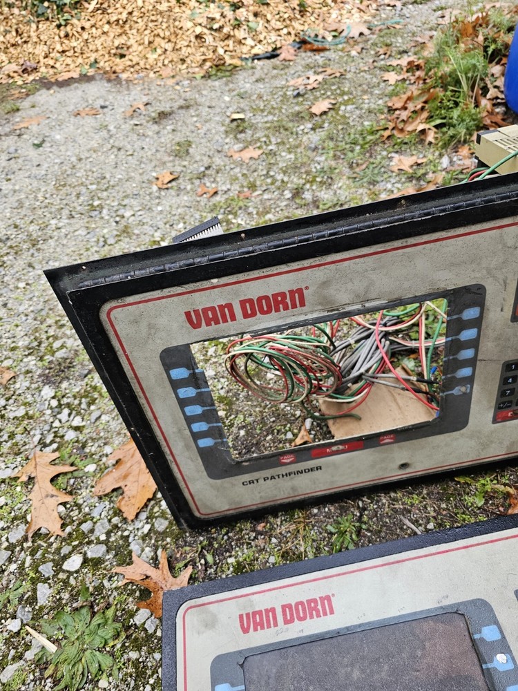 (2) VAN DORN CRT Pathfinder Data Panels