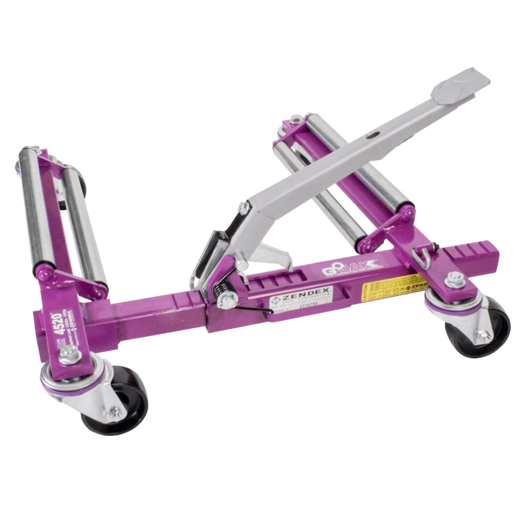 GoJak SuperSlick Car Body Dolly w/ Ratchet Jack G4520 - Vehicle Positioning Tool