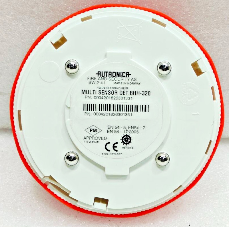 AUTRONICA BHH-320 MULTI SENSOR SMOKE DETECTOR HEAD 116-BHH-320 NEW