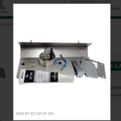 GEM KIT ED OR DF 250 #KGEM250