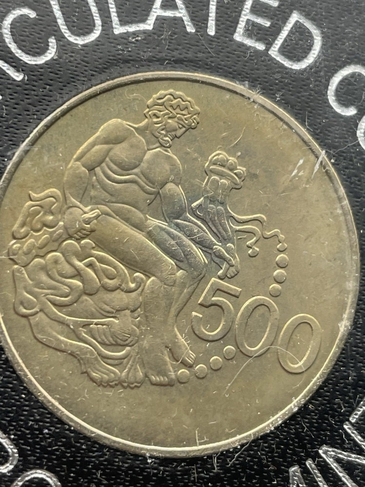 1975 Cyprus 500 MILS coin
