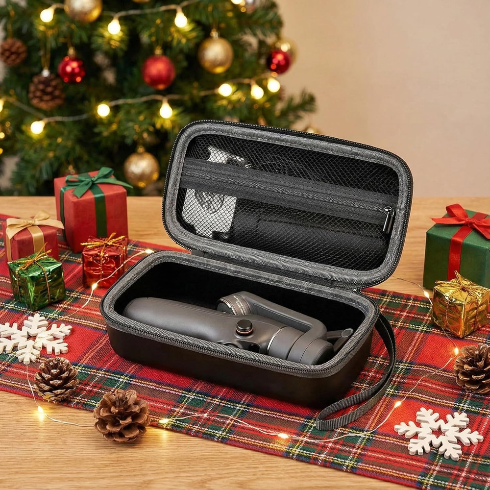 Protective EVA Case for DJI Osmo Mobile 8, 7 & 7P, Designed for Safe Storage, a