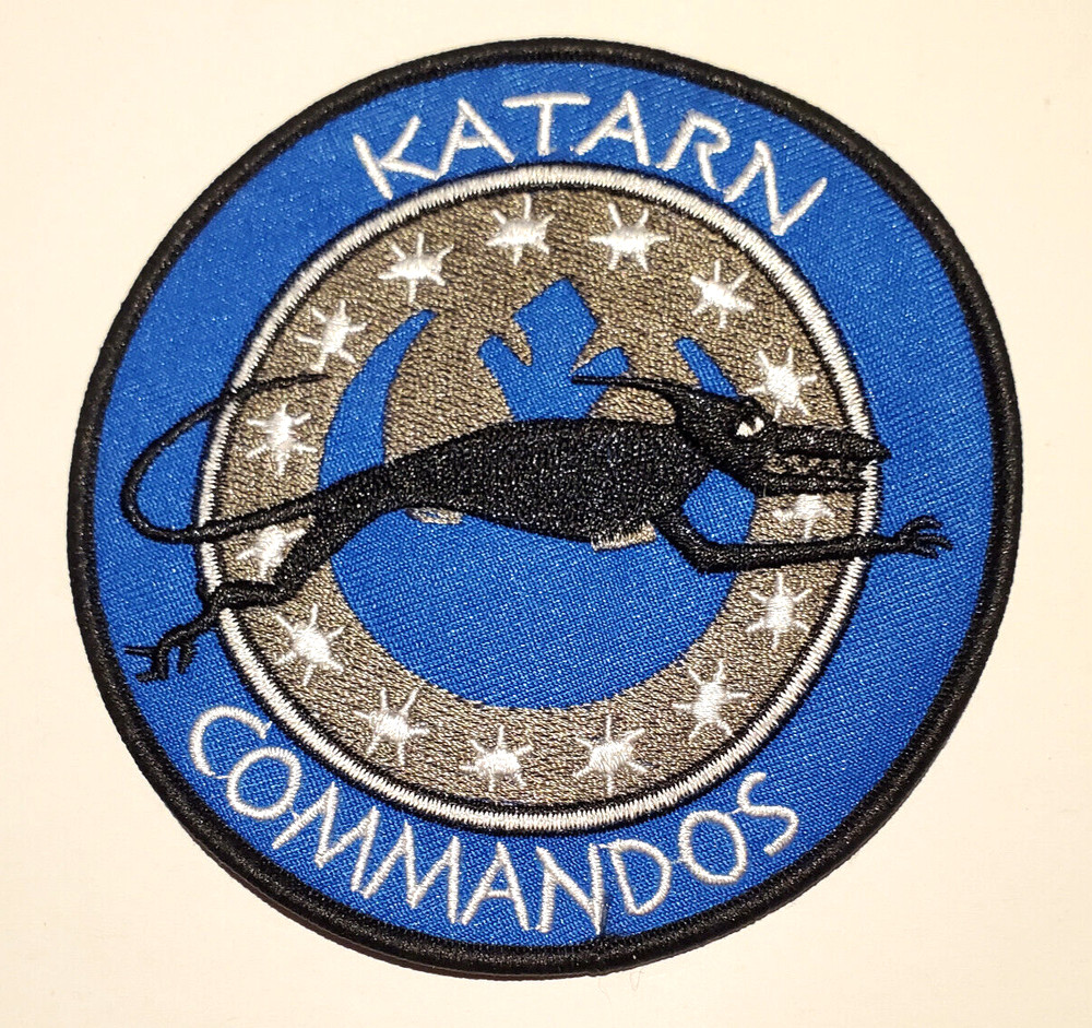 Star Wars Katarn Commandos 4" Embroidered Patch-USA Mailed