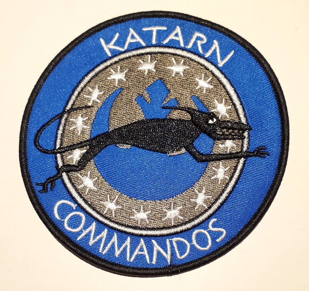 Star Wars Katarn Commandos 4" Embroidered Patch-USA Mailed