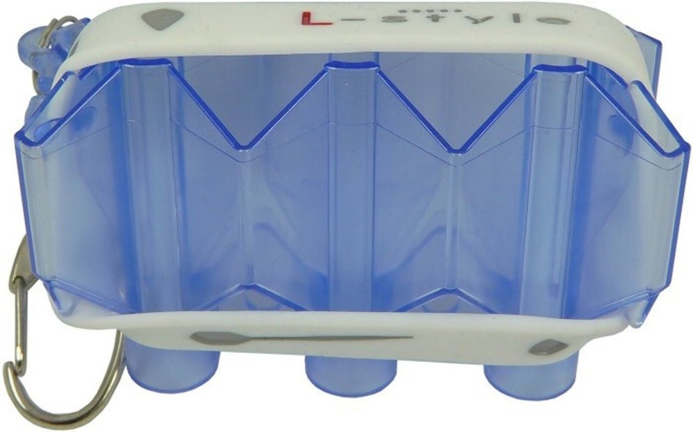 L-Style Krystal Dart Flight Case - Clear Blue