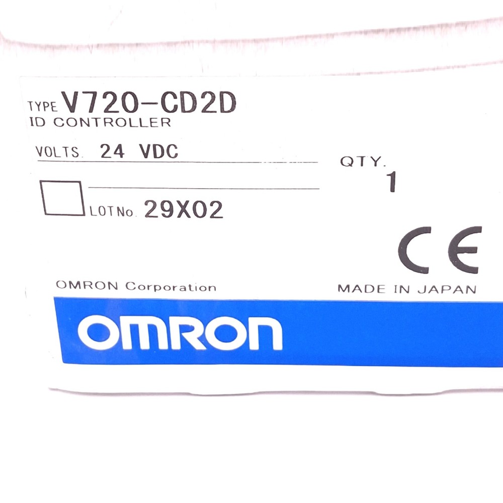 Omron V720-CD2D RFID Controller, 13.56MHz, 25cm Range, RS-485, 24VDC 20W