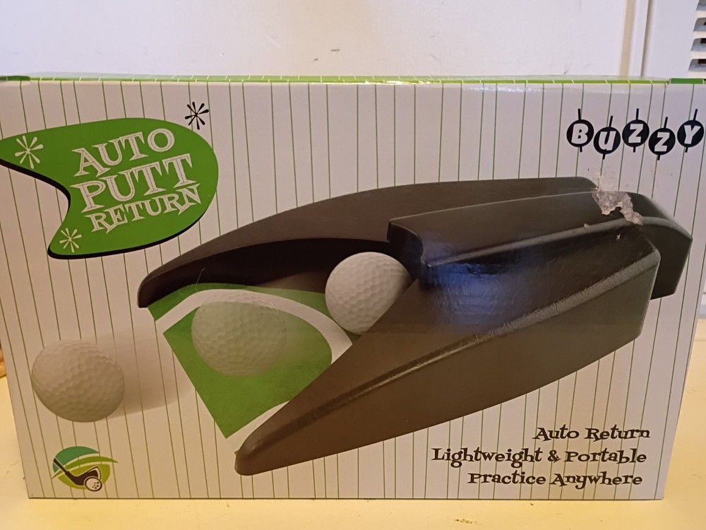 Buzzy Auto Putt Return Device NEW Lightweight Practice Putting