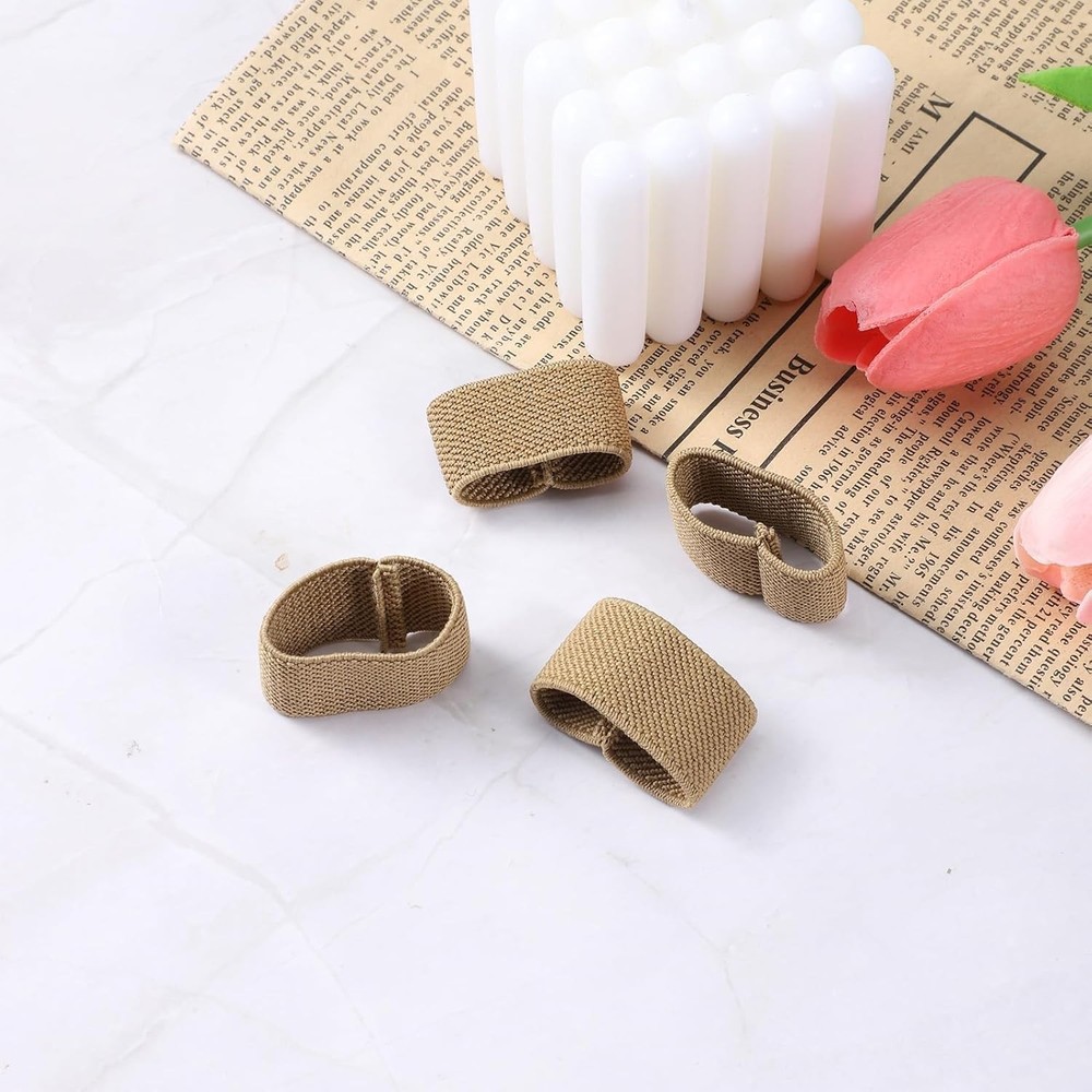 Versatile Elastic Loop Holders - 4 Pack for Securing 1.5" Belts and Straps