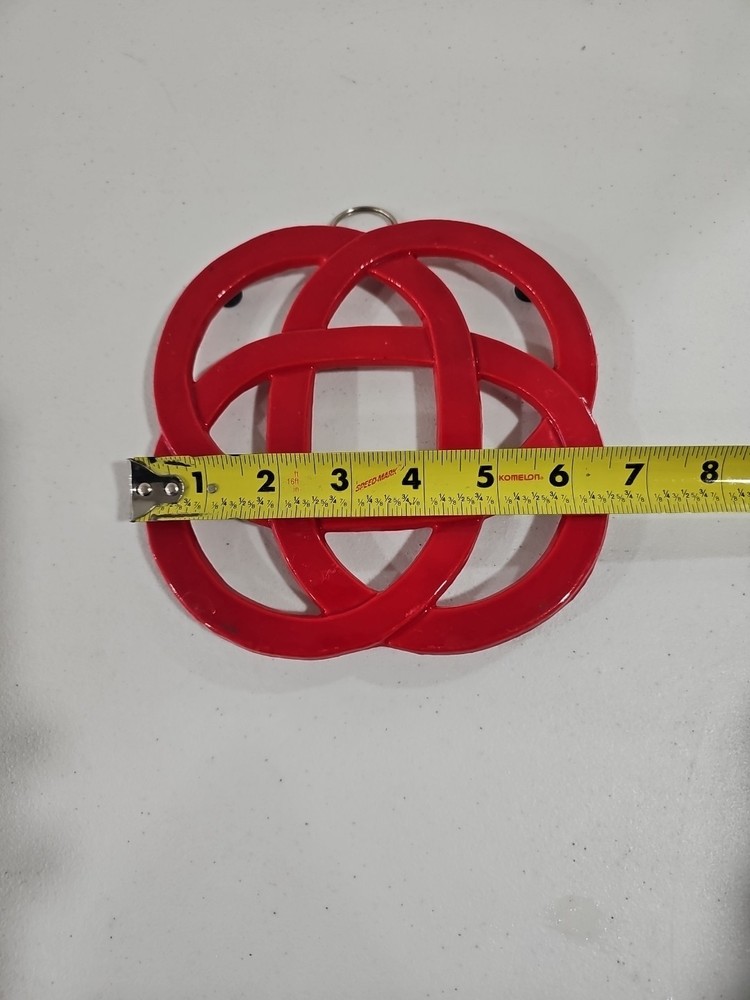 Cast Iron Trivet Core Kitchen Red