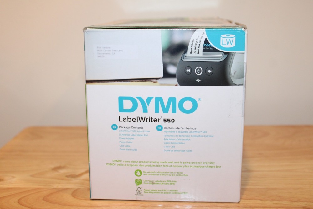 DYMO Label Printer | LabelWriter 550 Thermal Label Printer OPEN BOX