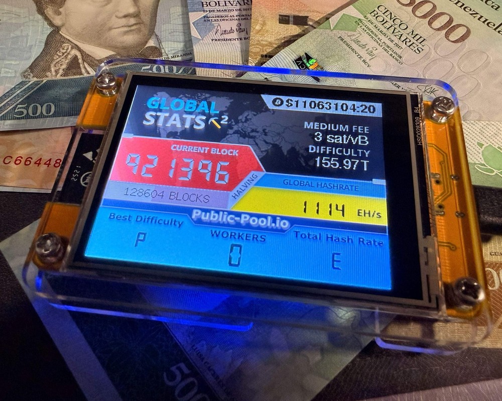 4x Bundle – NerdMiner V2 Bitcoin Solo Mining Kit | Includes Cradle Stand