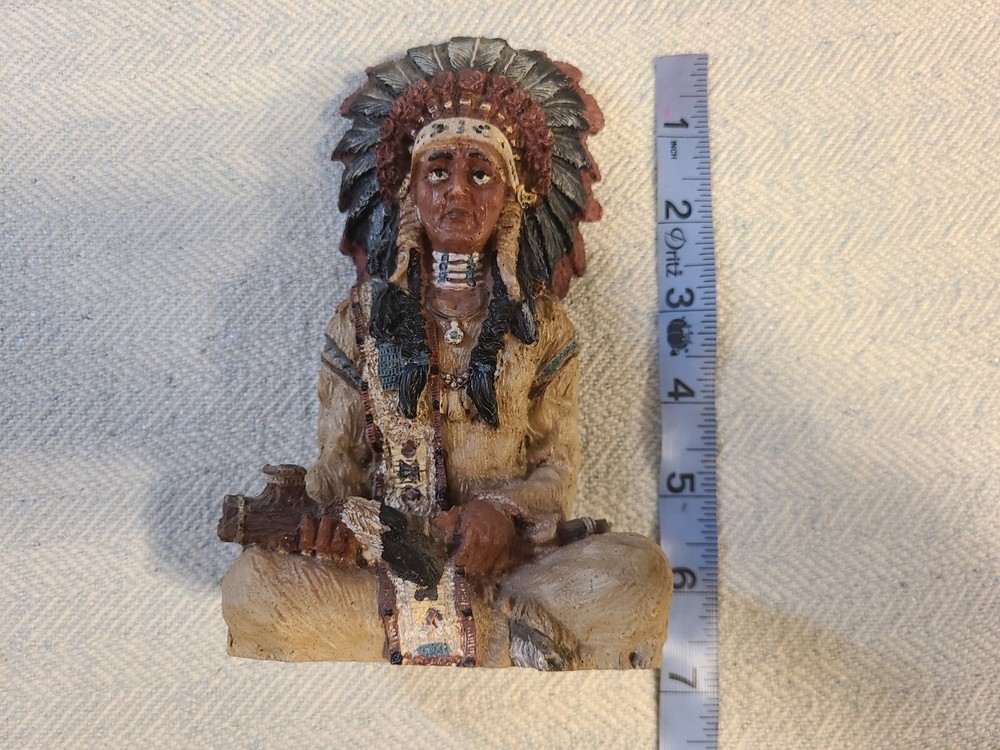 Native American figurine statue