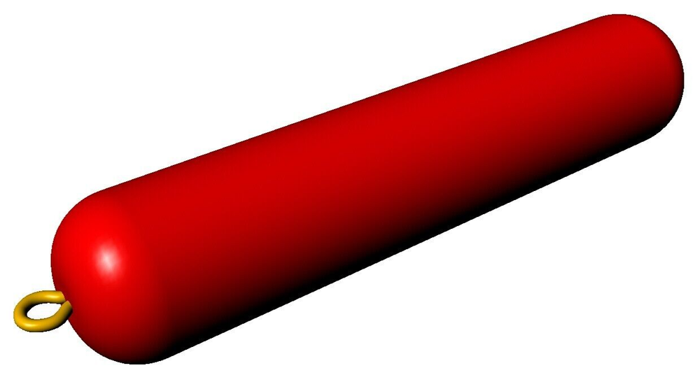 Cod Sinker / Deep Drop Weight Mold 3 LB ( 2 Cavity ) Aluminum CNC