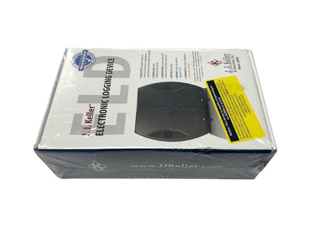 J.J. Keller ELD Encompass ELog Electronic Logging Device Brand NEW & Sealed