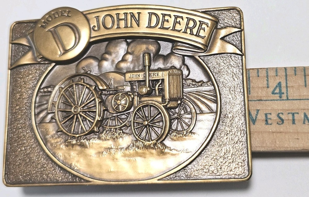 John Deere Model D 1989 Calendar Medallion Excellent Condition